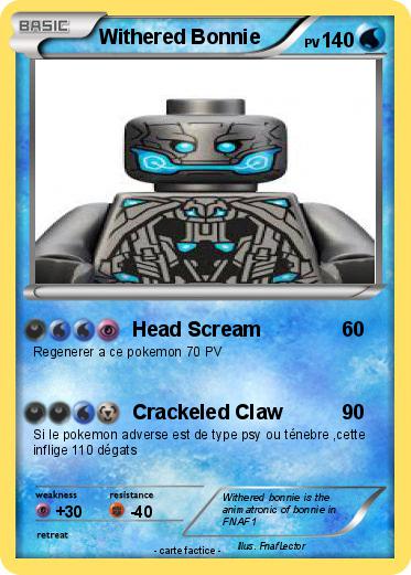 Pokemon Withered Bonnie