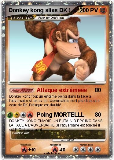 Pokemon Donkey kong alias DK !