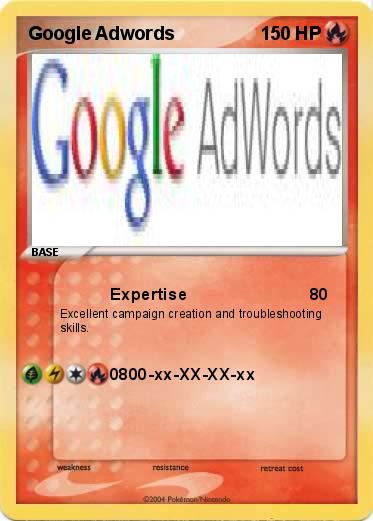 Pokemon Google Adwords