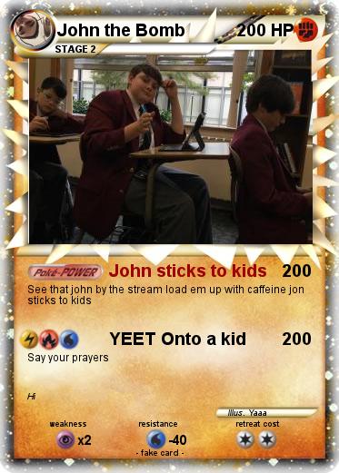 Pokemon John the Bomb
