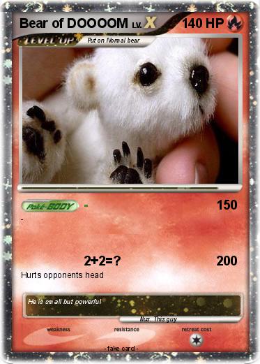 Pokemon Bear of DOOOOM