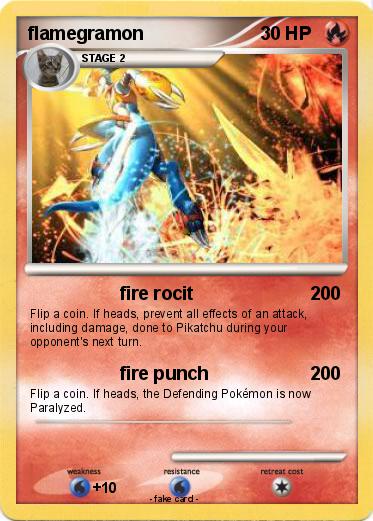 Pokemon flamegramon