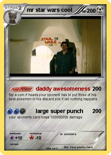 Pokemon mr star wars cool