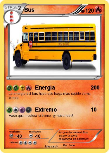 Pokemon Bus
