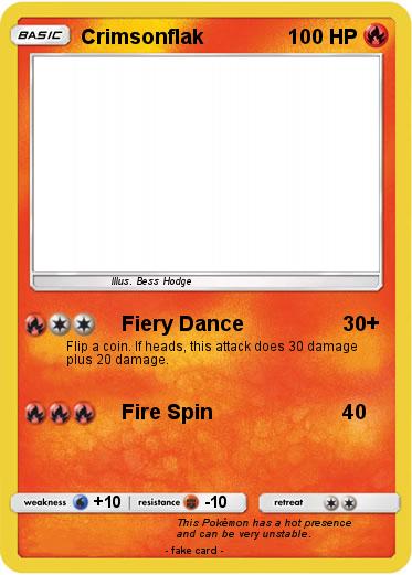 Pokemon Crimsonflak