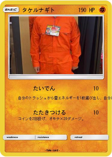 Pokemon タケルナギト
