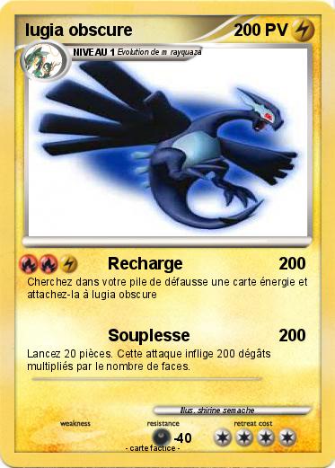 Pokemon lugia obscure