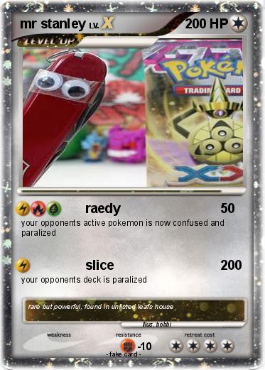 Pokemon mr stanley