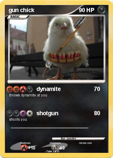 Pokemon gun chick