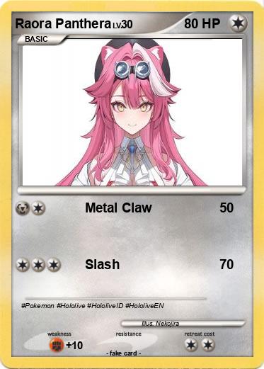 Pokemon Raora Panthera