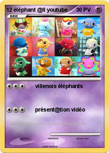 Pokemon 12 éléphant @ll youtube