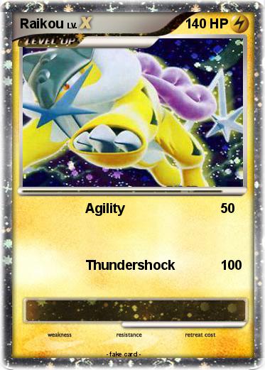 Pokemon Raikou