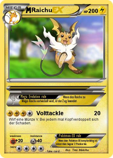 Pokemon Raichu