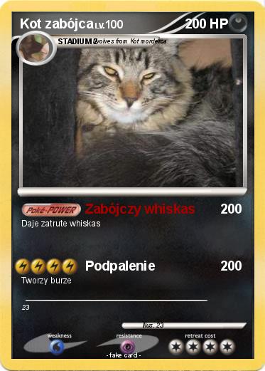 Pokemon Kot zabójca