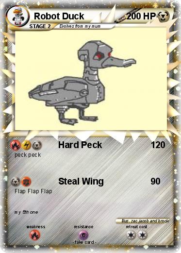 Pokemon Robot Duck