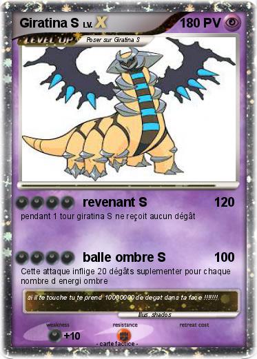 Pokemon Giratina S