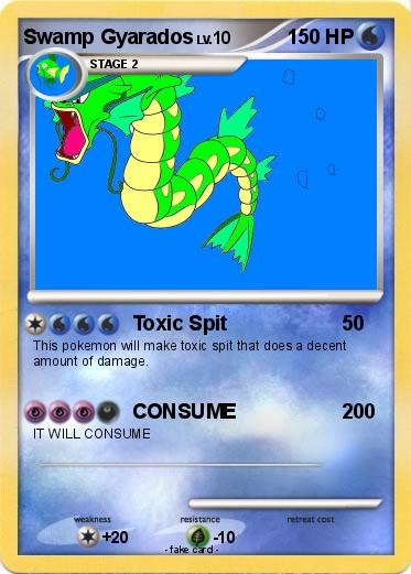 Pokemon Swamp Gyarados