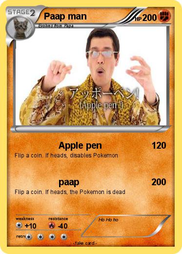 Pokemon Paap man