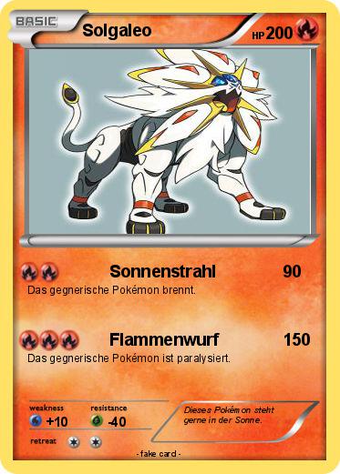 Pokemon Solgaleo