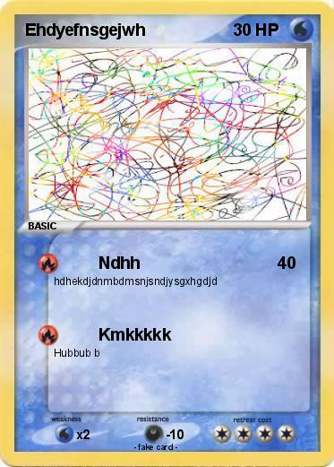 Pokemon Ehdyefnsgejwh