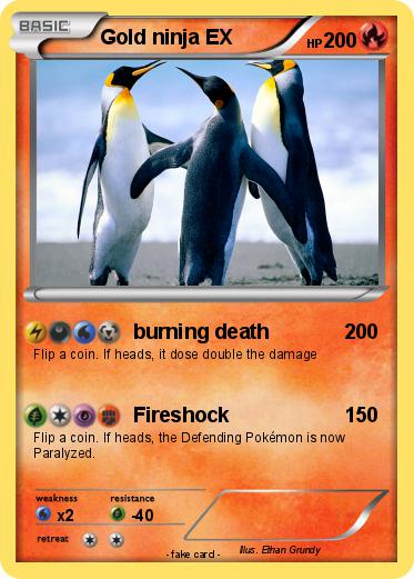 Pokemon Gold ninja EX