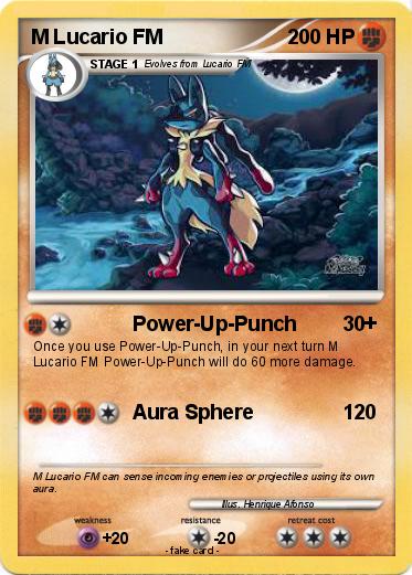 Pokemon M Lucario FM