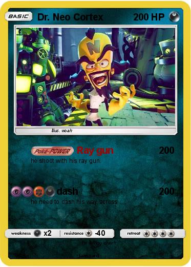 Pokemon Dr. Neo Cortex