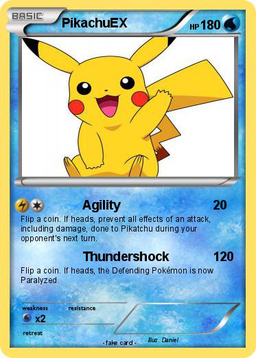 Pokemon PikachuEX