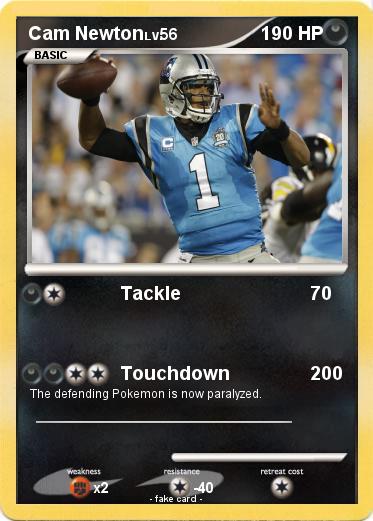 Pokemon Cam Newton