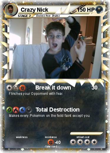 Pokemon Crazy Nick