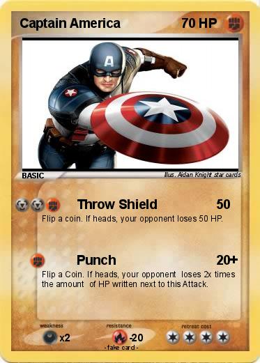 Pokemon Captain America