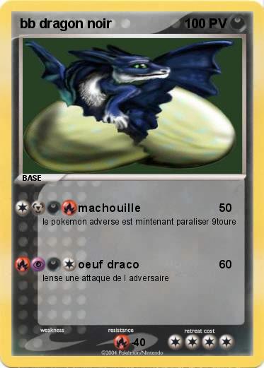 Pokemon bb dragon noir