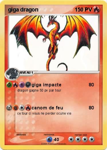 Pokemon giga dragon