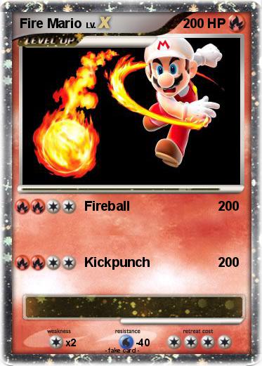 Pokemon Fire Mario