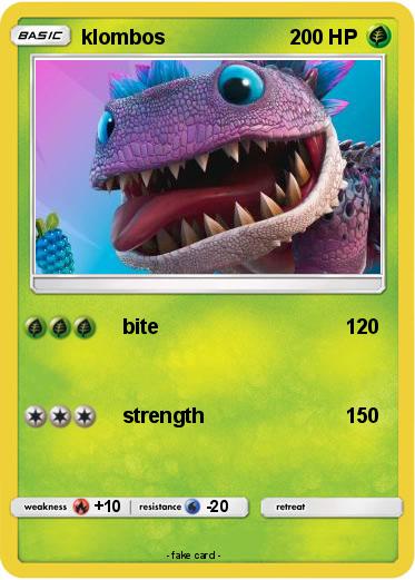 Pokemon klombos