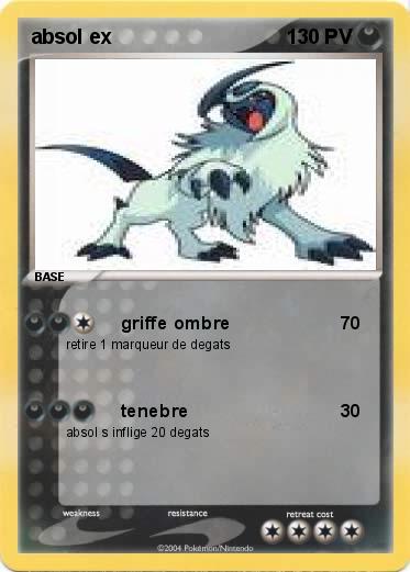 Pokemon absol ex
