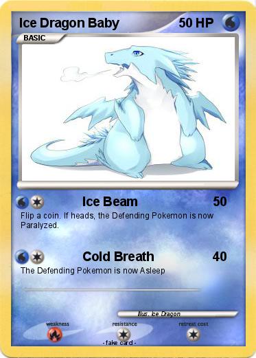 Pokemon Ice Dragon Baby
