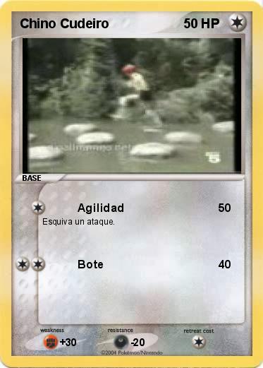 Pokemon Chino Cudeiro