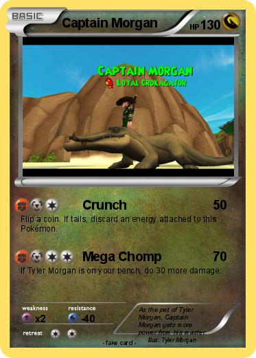 Pokemon Captain Morgan