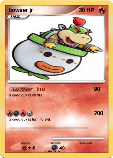 Pokemon bowser jr
