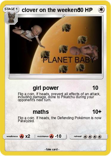 Pokemon clover on the weekend