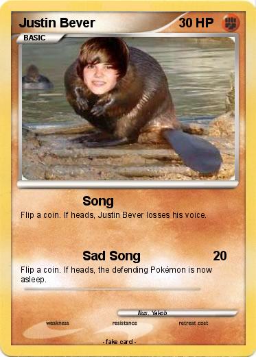 Pokemon Justin Bever
