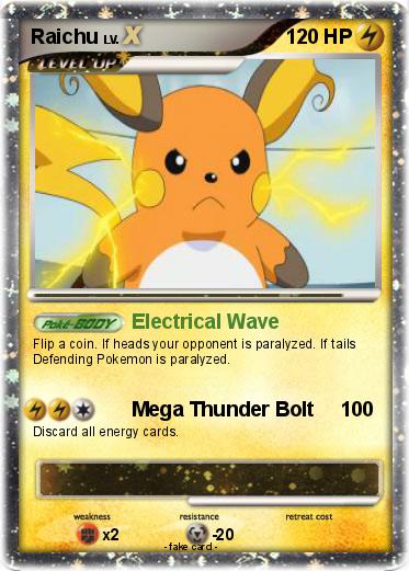 Pokemon Raichu