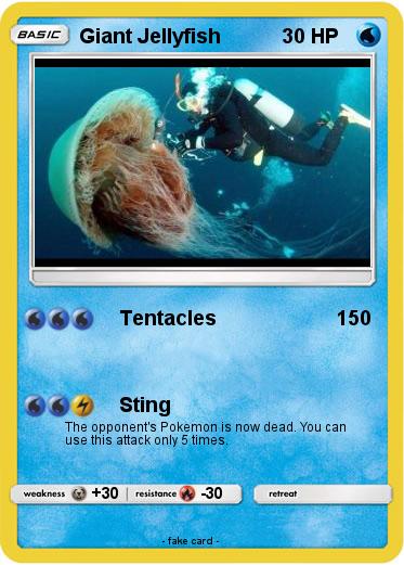 Pokemon Giant Jellyfish