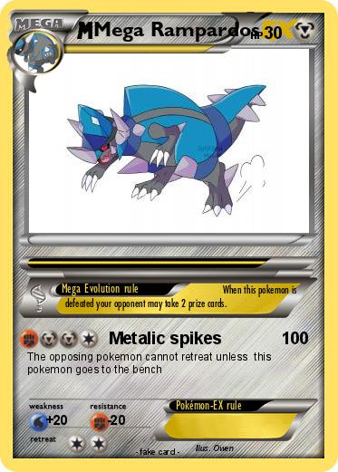Pokemon Mega Rampardos
