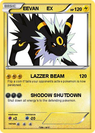 Pokemon EEVAN      EX