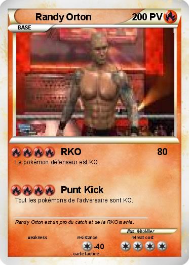 Pokemon Randy Orton