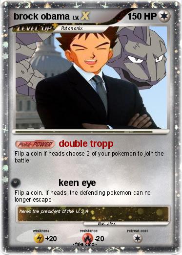Pokemon brock obama