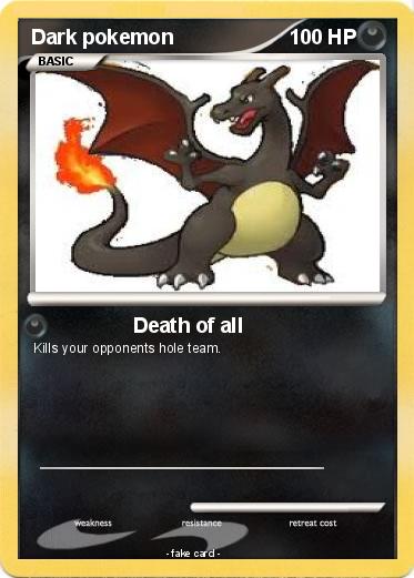 Pokemon Dark pokemon