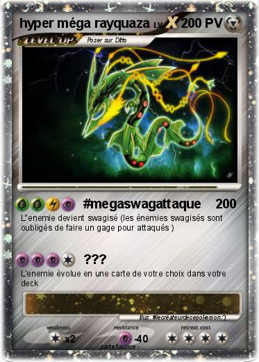 Pokemon hyper méga rayquaza